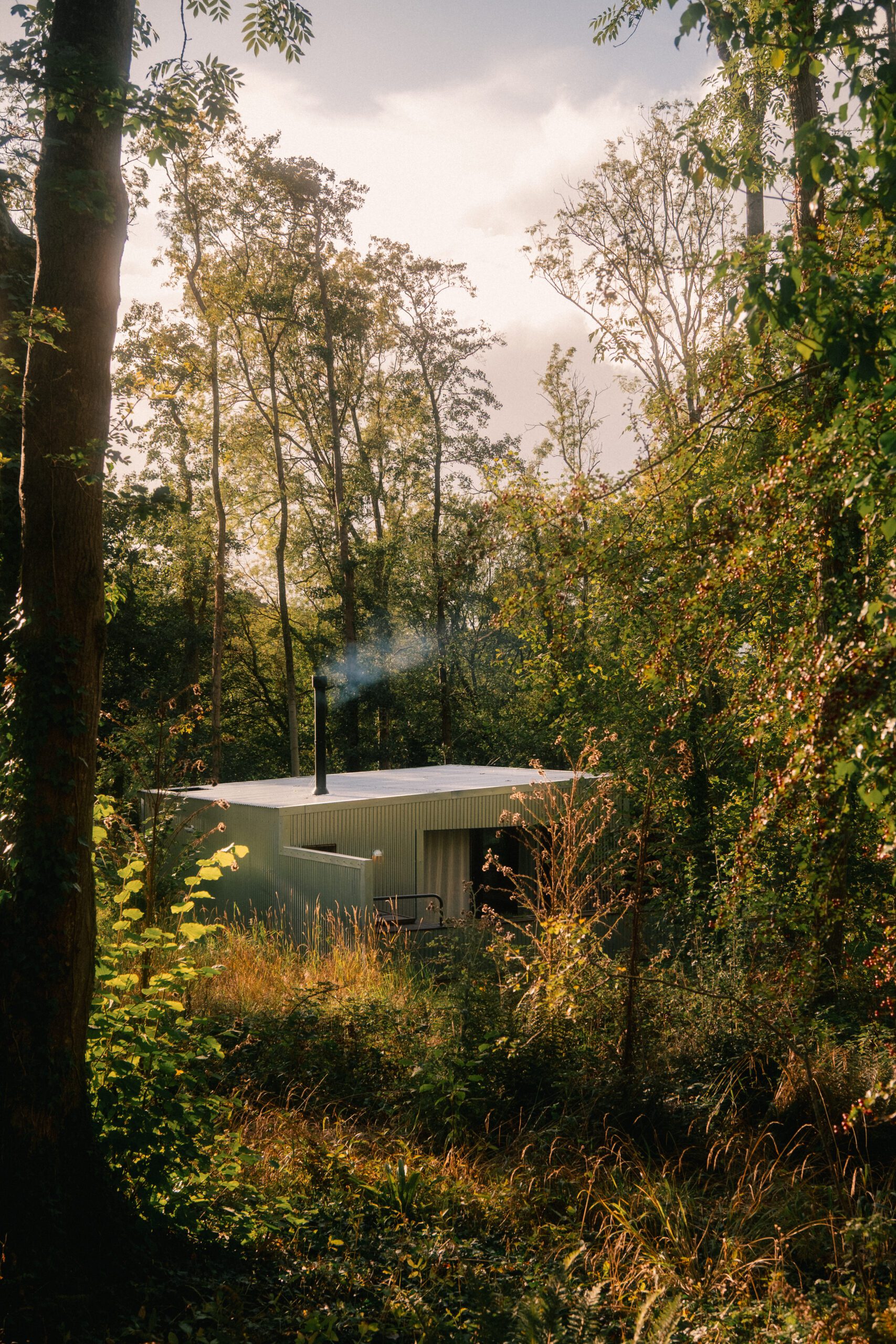 The Hideaways cabin exterior — hospitality content by Arlo Marketing
